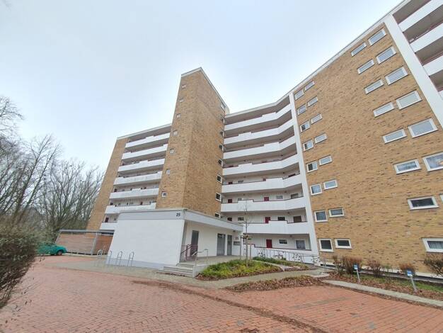 Wohnung zur Miete 579 € 2 Zimmer 69,4 m² 7. Geschoss frei ab 31.08.2026 Dresdenstraße 25 Heidberg Heidberg - Melverode 38124