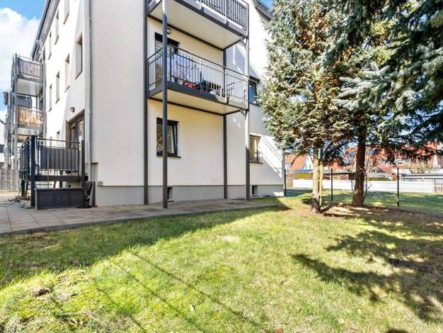 Wohnung zur Miete 490 € 2 Zimmer 54,3 m² EG frei ab sofort Albert-Schweitzer-Straße 11 Bitterfeld Bitterfeld-Wolfen 06749