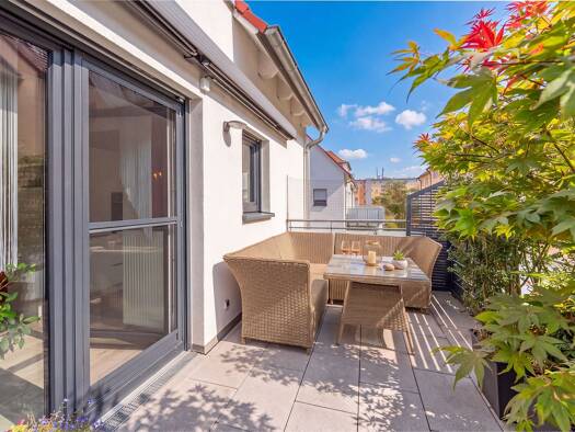 Terrassenwohnung zum Kauf 418.000 € 4 Zimmer 99 m² Geschoss 2/2 frei ab 01.05.2028 Südstadt Fürth 90763