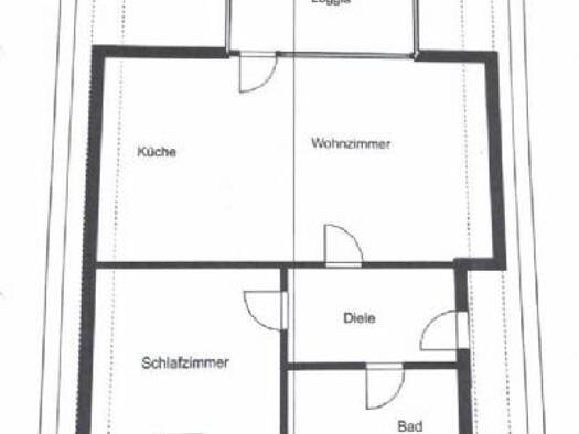 Wohnung zum Kauf 90.000 € 2 Zimmer 55 m² Dachgeschoss, 4. Geschoss Oberhausen 46047