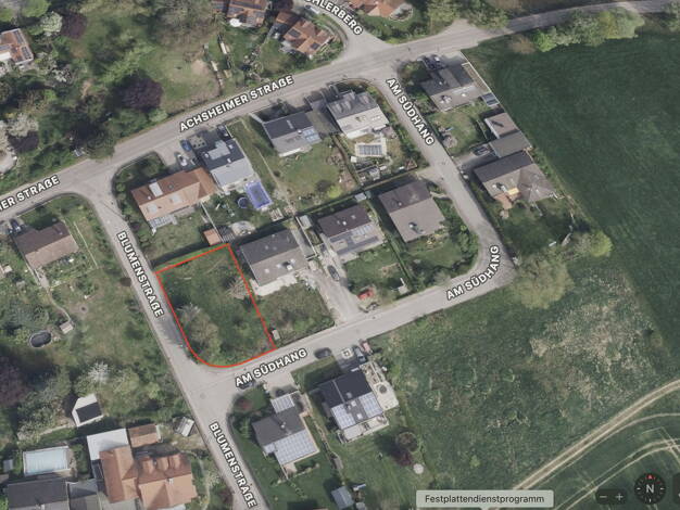 Grundstück zum Kauf provisionsfrei 433.200 € 722 m² Grundstück Am Südhang Lützelburg Gablingen 86456