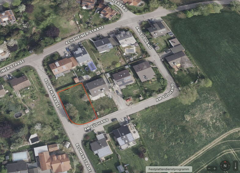 Grundstück zum Kauf provisionsfrei 433.200 € 722 m² Grundstück Am Südhang Lützelburg Gablingen 86456