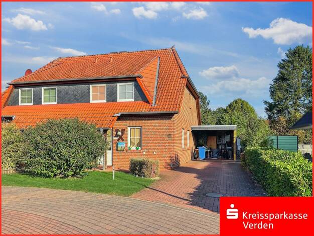 Doppelhaushälfte zum Kauf 250.000 € 4 Zimmer 109 m² 425 m² Grundstück Emtinghausen Emtinghausen 27321
