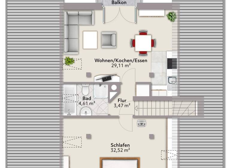 Wohnung zum Kauf 250.000 € 2 Zimmer 70 m² Petting 83367