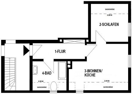 Wohnung zur Miete 280 € 2 Zimmer 40 m²<br/>Wohnfläche Am Kalmusrangen 4 Neustadt Neustadt b.Coburg 96465