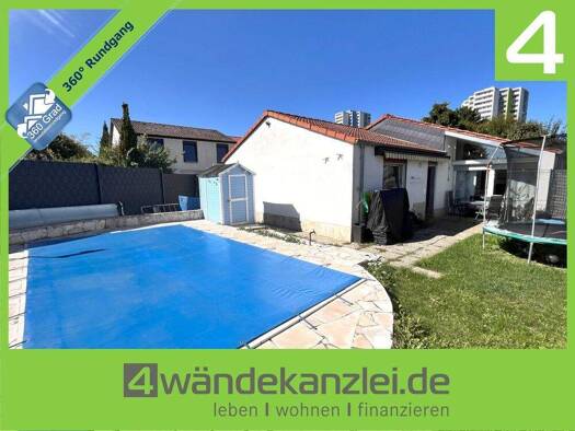 Bungalow zum Kauf 399.000 € 3 Zimmer 80 m² 348 m² Grundstück Edigheim Ludwigshafen am Rhein / Edigheim 67069