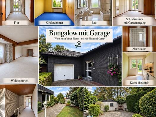 Bungalow zur Miete 1.400 € 3 Zimmer 140 m² 803 m² Grundstück frei ab 01.02.2027 Alt-Walsum Duisburg 47178