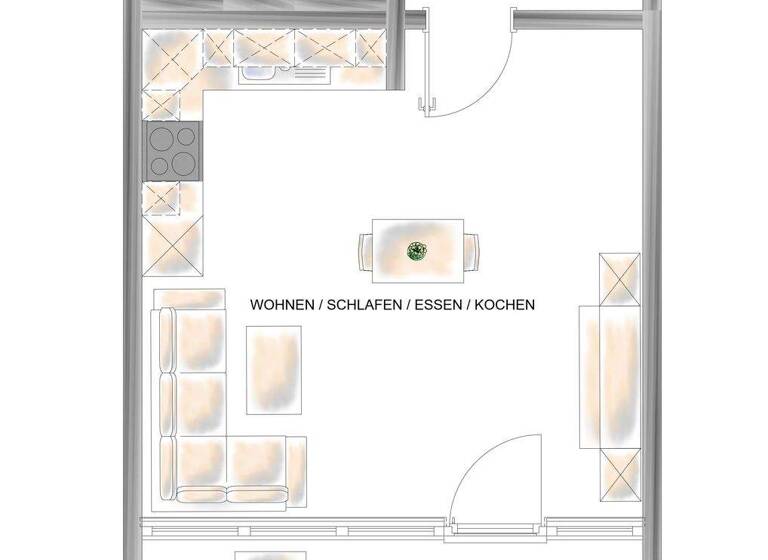 Studio zum Kauf 134.000 € 1 Zimmer 38,1 m² 2. Geschoss Mindelheim 87719