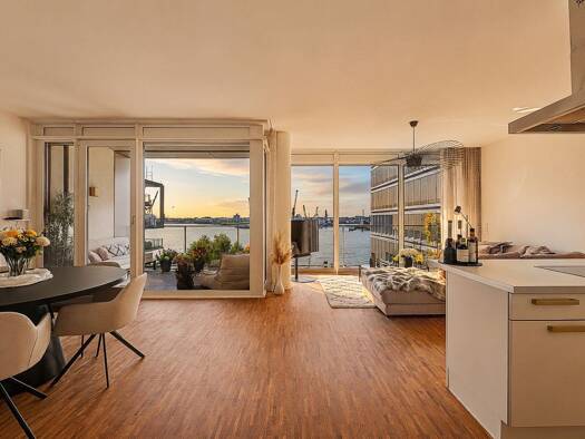 Wohnung zur Miete 4.700 € 3 Zimmer 115 m² Geschoss 3/5 frei ab 15.08.2026 HafenCity Hamburg 20457