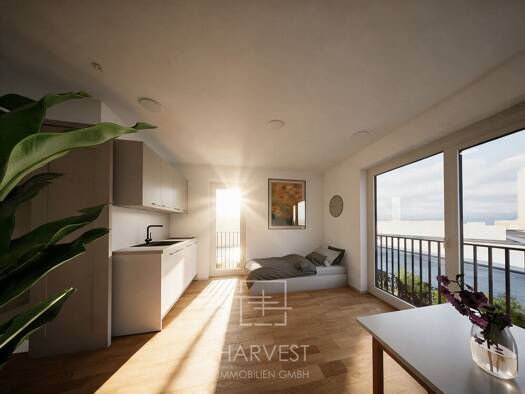 Wohnung zum Kauf - Neubau 337.414 € 1 Zimmer 22,6 m² Grasmeierstraße 8 Schwabing-Freimann München 80805