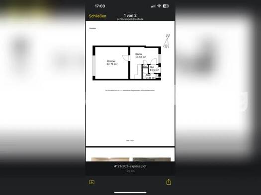 Studio zur Miete Tauschwohnung 561 € 1 Zimmer 39 m² 2. Geschoss Alsterdorf Hamburg 22049