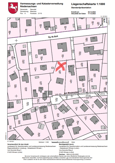 Grundstück zum Kauf 199.000 € 861 m² Grundstück Maschen Seevetal 21220