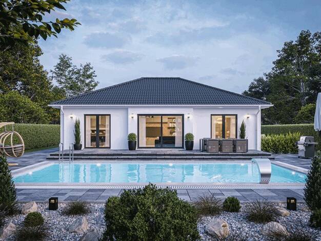 Bungalow zum Kauf provisionsfrei 527.900 € 3 Zimmer 112 m² 448 m² Grundstück Güntersleben 97261