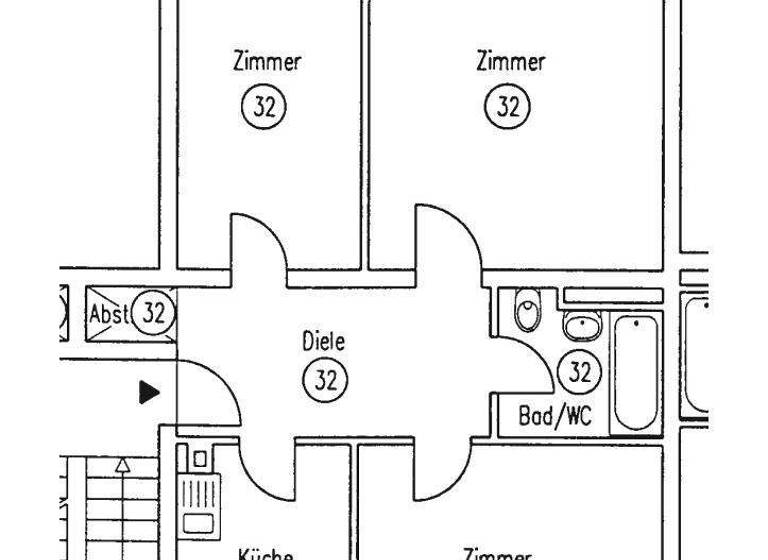 Wohnung zum Kauf provisionsfrei 265.000 € 3 Zimmer 70,5 m² 3. Geschoss Albert-Schweitzer-Straße 22 A Nieder-Eschbach Frankfurt 60437