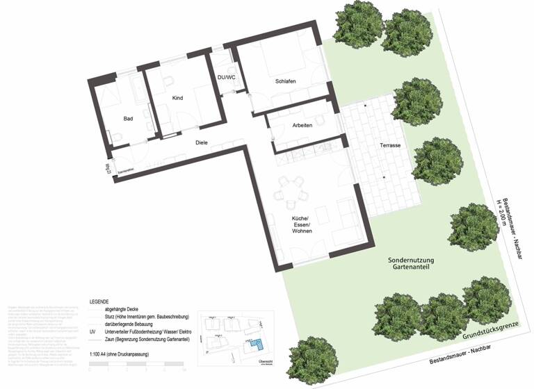 Wohnung zum Kauf - Erstbezug provisionsfrei 1.115.000 € 4 Zimmer 97,4 m² EG Thalk.Obersendl.-Forsten-Fürstenr.-Solln München 81476