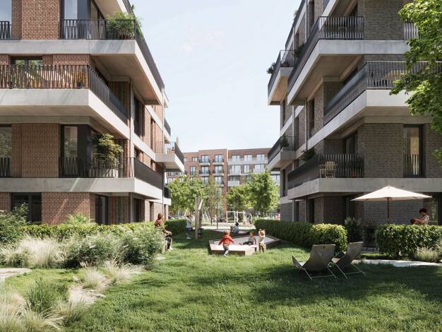 Wohnung zum Kauf - Neubau provisionsfrei 575.000 € 2,5 Zimmer 85 m² EG Bramfeld Wandsbek 22177