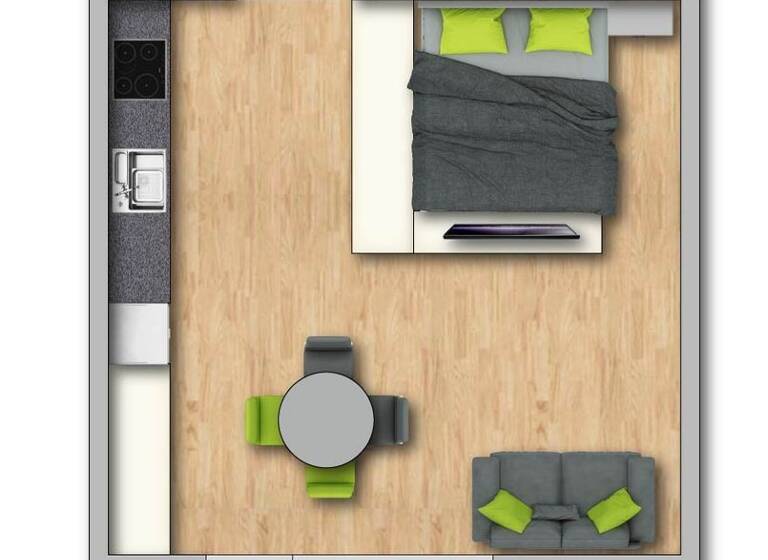 Wohnung zum Kauf 301.365 € 1 Zimmer 39,4 m² St. Jakob in Haus 6392