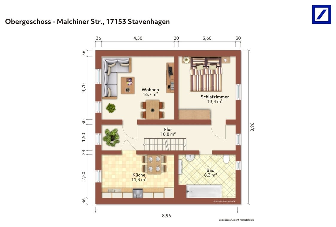 Reihenmittelhaus zum Kauf provisionsfrei 145.000 € 6 Zimmer 180 m²<br/>Wohnfläche 400 m²<br/>Grundstück Stavenhagen, Reuterstadt Stavenhagen 17153