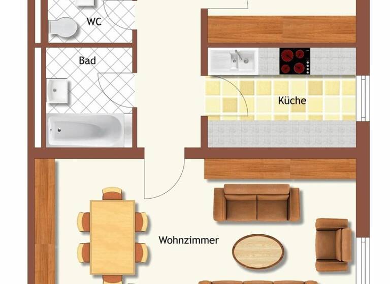 Wohnung zum Kauf provisionsfrei 255.000 € 2 Zimmer 67 m² 1. Geschoss Bad Wörishofen 86825