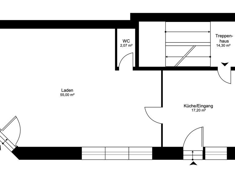 Laden zum Kauf provisionsfrei 465.000 € 74 m² Verkaufsfläche Altstadt-Lehel München 80538