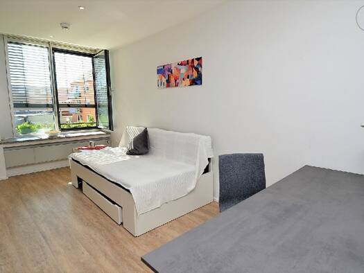 Studio zur Miete auf Zeit 750 € 1 Zimmer 25 m² frei ab 01.08.2026 Kriegshaber Augsburg 86156