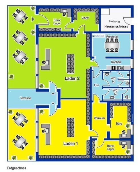 Ladenfläche zur Miete 1.200 € 112 m²<br/>Verkaufsfläche Esens Esens 26427