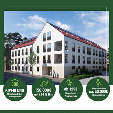 Wohnung zum Kauf provisionsfrei 245.055 € 2 Zimmer 48,1 m² 3. Geschoss Frontenhausen Frontenhausen 84160