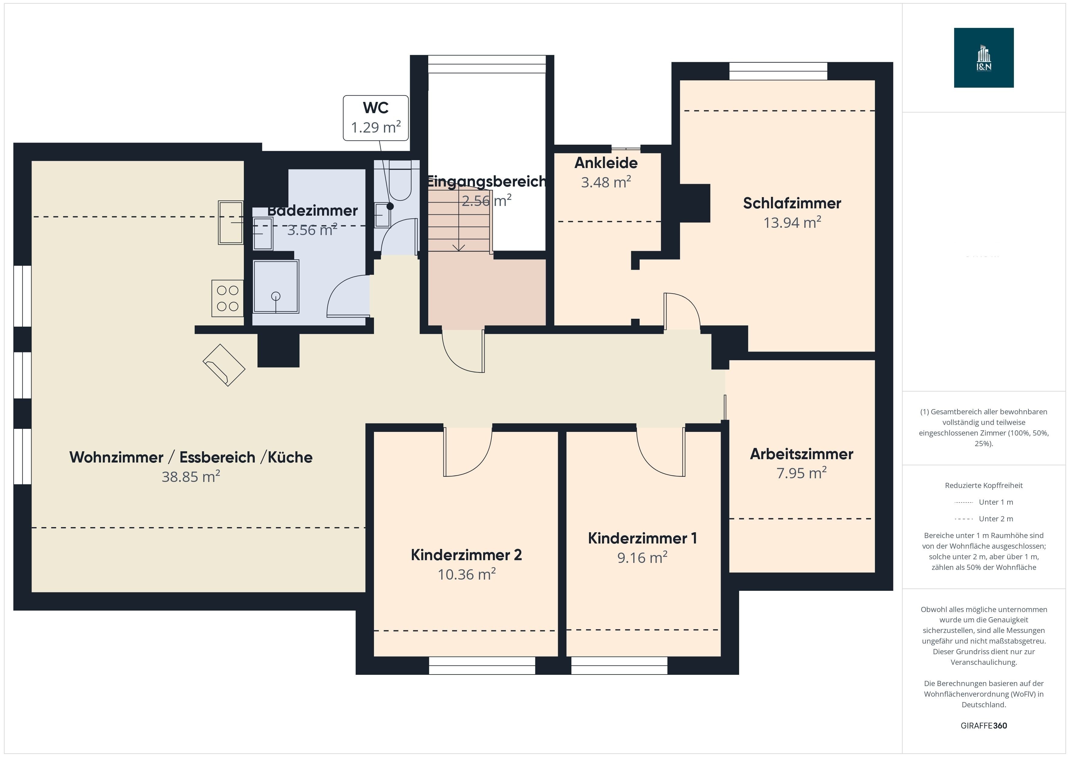 Wohnung zum Kauf 309.000 € 5,5 Zimmer 99 m²<br/>Wohnfläche 3.<br/>Geschoss Uhingen Uhingen 73066