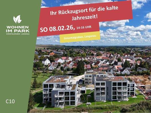 Wohnung zum Kauf - Neubau provisionsfrei 522.900 € 4 Zimmer 100,5 m² 1. Geschoss Am Simontalgraben 23 Langenau 89129
