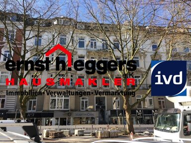 Wohnung zur Miete 1.250 € 3 Zimmer 90,5 m² frei ab sofort Eppendorfer Baum 11 Harvestehude Hamburg 20249