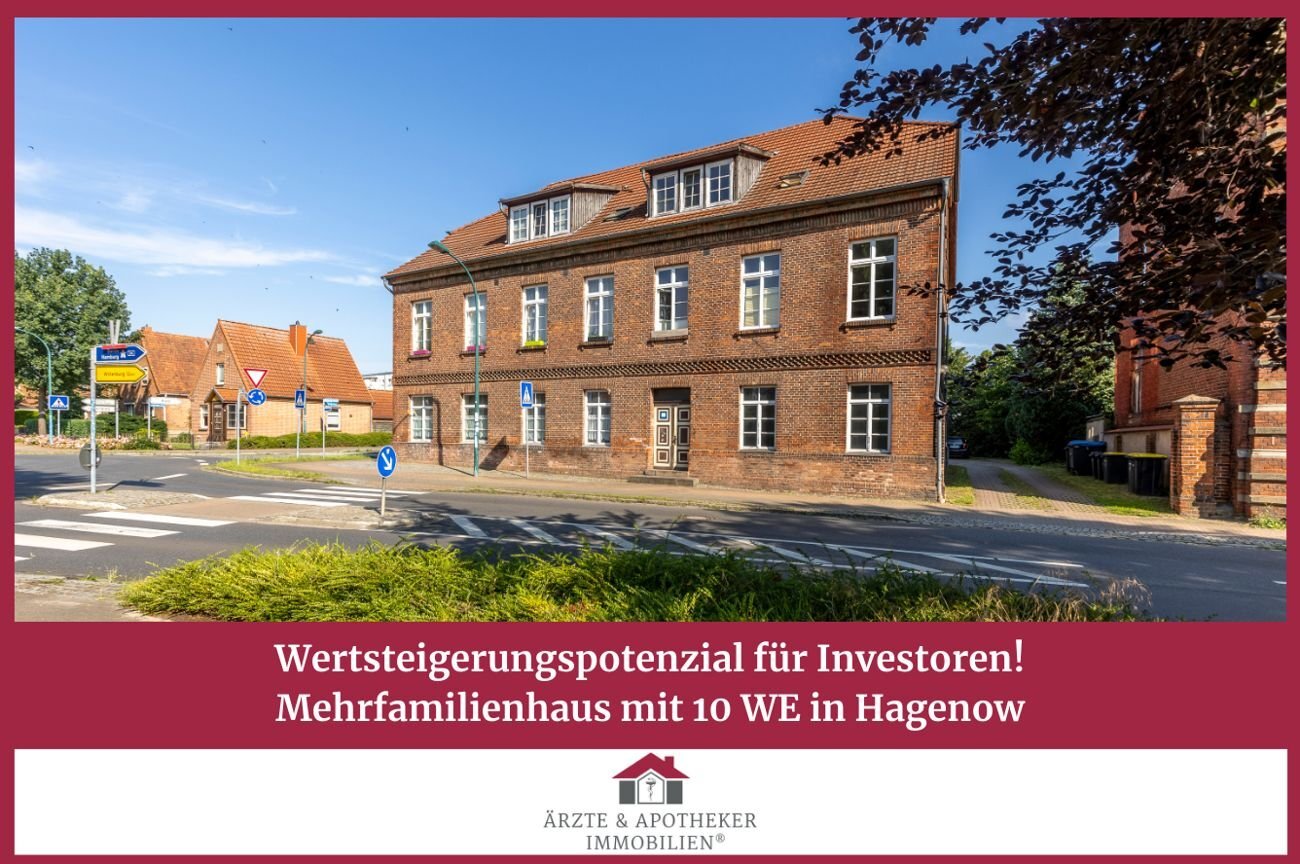 Mehrfamilienhaus zum Kauf als Kapitalanlage geeignet 529.000 € 622 m²<br/>Wohnfläche Hagenow Hagenow 19230