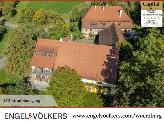 Haus zum Kauf 1.950.000 € 19 Zimmer 486 m² 30.781 m² Grundstück Willanzheim 97348