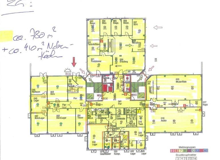Bürofläche zur Miete 8,50 € teilbar ab 674,7 m² Gadnergasse 71 Wien 1110