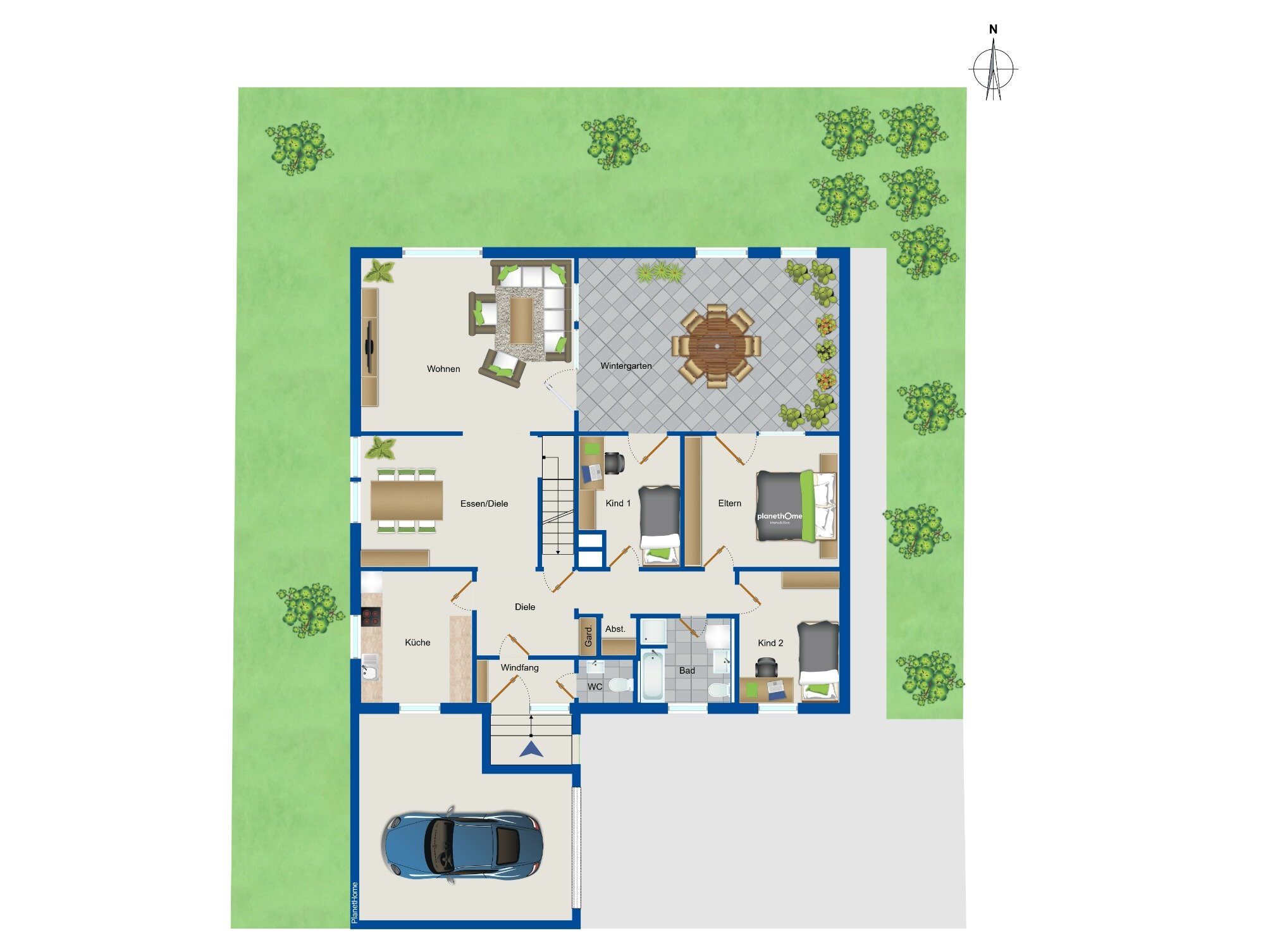 Einfamilienhaus zum Kauf 475.000 € 6 Zimmer 180 m²<br/>Wohnfläche 671 m²<br/>Grundstück Ittelsburg Bad Grönenbach 87730