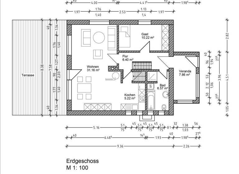 Einfamilienhaus zum Kauf provisionsfrei 279.000 € 5 Zimmer 117,9 m² 1.580 m² Grundstück Groß Labenz Warin 19417