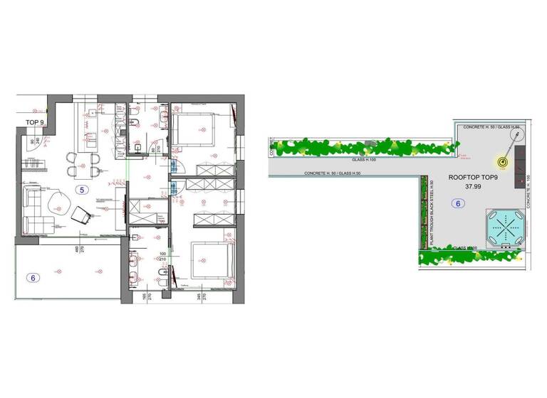 Penthouse zum Kauf 718.600 € 3 Zimmer 102,3 m² 2. Geschoss Via Burago 1 Salò 25087