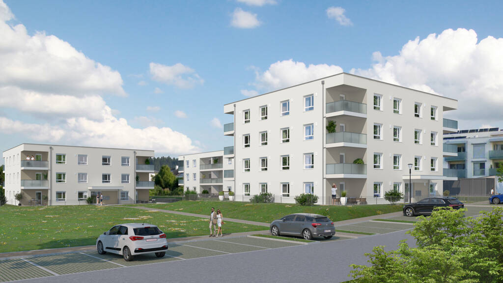 Wohnung zur Miete - Erstbezug 806 € 3 Zimmer 77,4 m² 2. Geschoss Fadingerstraße Rohrbach-Berg 4150