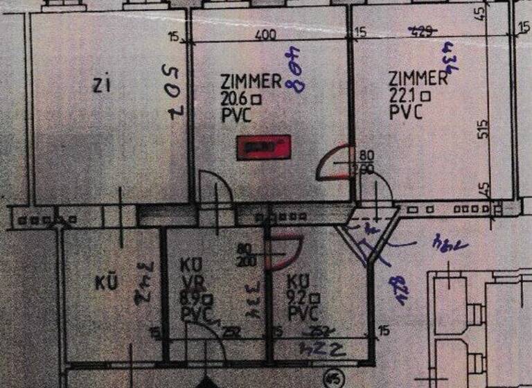 Wohnung zum Kauf 169.000 € 2,5 Zimmer 60,5 m² 3. Geschoss Quellenstraße Wien 1100