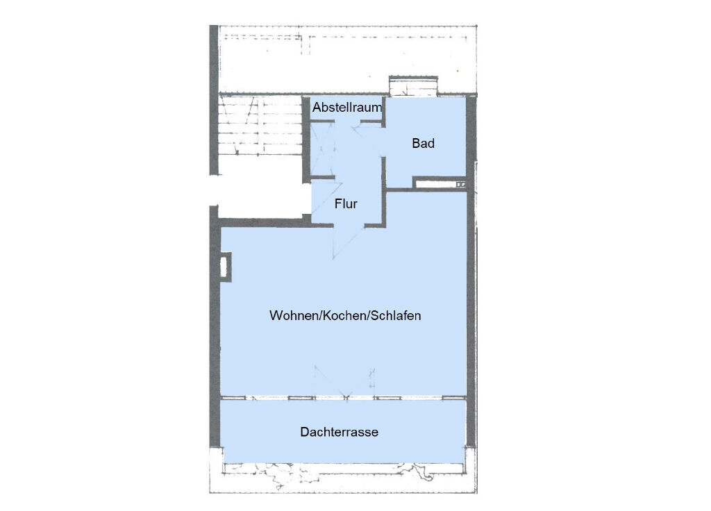 Wohnung zum Kauf 125.000 € 1 Zimmer 51,5 m²<br/>Wohnfläche Hillegossen Bielefeld 33699