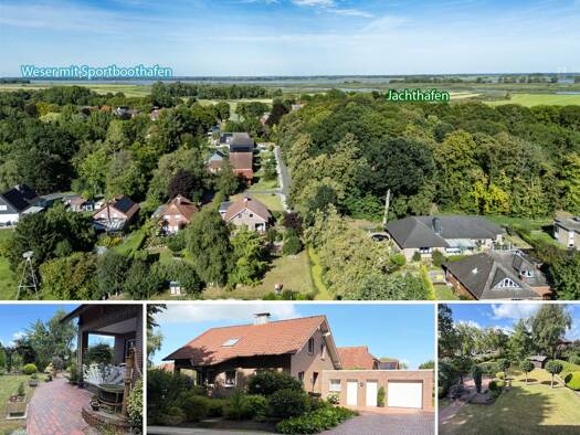 Einfamilienhaus zum Kauf 367.000 € 5 Zimmer 139,8 m² 1.179 m² Grundstück Rodenkirchen Stadland 26935