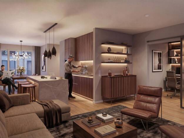 Wohnung zum Kauf - Neubau provisionsfrei 955.000 € 4 Zimmer 102,7 m² 1. Geschoss Hohenfelde Nord 22087