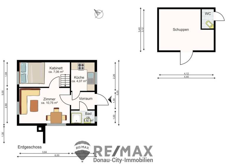 Haus zum Kauf 120.000 € 1 Zimmer 26 m² 848 m² Grundstück Bockfließ 2213