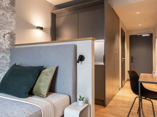 Studio zur Miete auf Zeit 1.450 € 1 Zimmer 21 m² frei ab sofort Am Flughafen Kienberg Schönefeld 12529