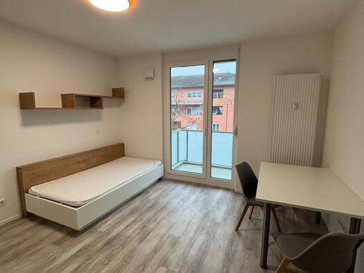 Studio zur Miete 590 € 1 Zimmer 26 m² Geschoss 4/6 frei ab sofort Firnhaberstraße 20 Hochfeld Augsburg 86159
