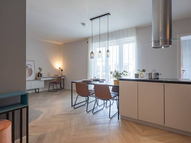 Wohnung zur Miete - Erstbezug 1.449 € 2 Zimmer 60,5 m² EG frei ab sofort Mindener Straße 102 Oberbilk Stadtbezirk 3 40227