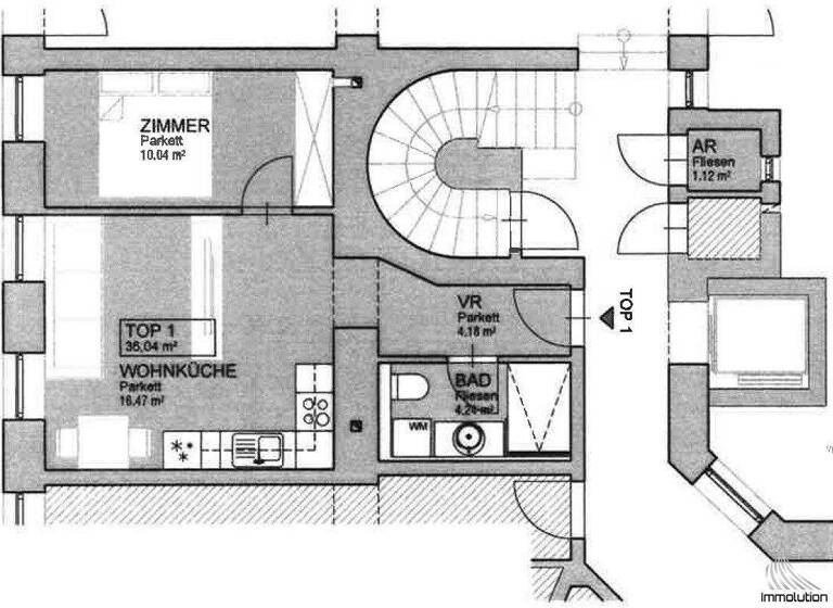 Wohnung zum Kauf 168.000 € 2 Zimmer 35 m² frei ab 01.06.2026 Wien,Ottakring 1160