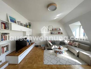 Wohnung zur Miete Tauschwohnung 850 € 2 Zimmer 65 m² Dachgeschoss, 5. Geschoss Münchener Freiheit München 80802
