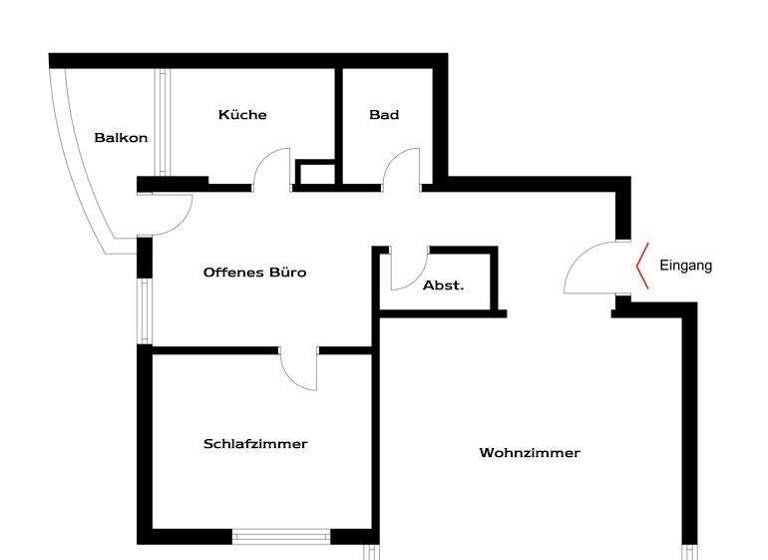 Wohnung zum Kauf 290.000 € 2,5 Zimmer 80 m² Gießen 35390