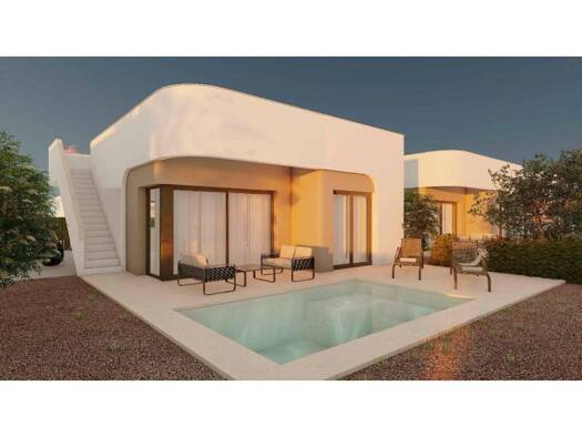 Chalet zum Kauf - Erstbezug 310.000 € 2 Zimmer 80 m² 260 m² Grundstück Fuente Álamo de Murcia 30320