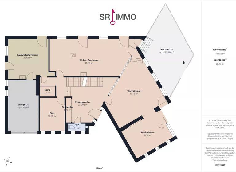 Villa zum Kauf 1.200.000 € 10 Zimmer 363 m² 1.848 m² Grundstück Prüm 54595